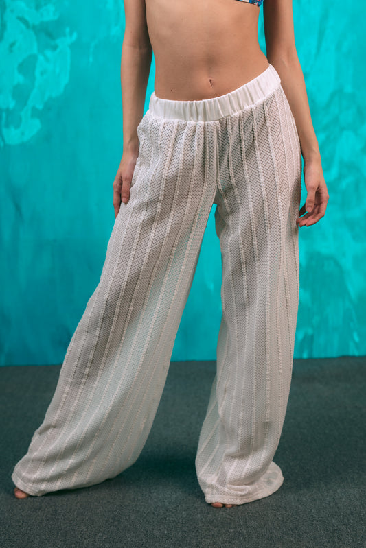 White Beach Pants