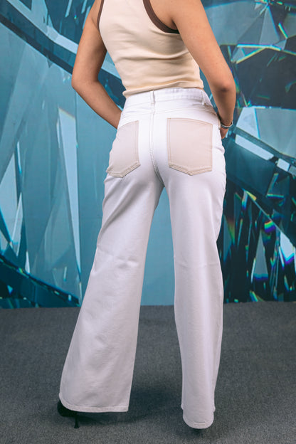 Reverse White X Beige Jeans