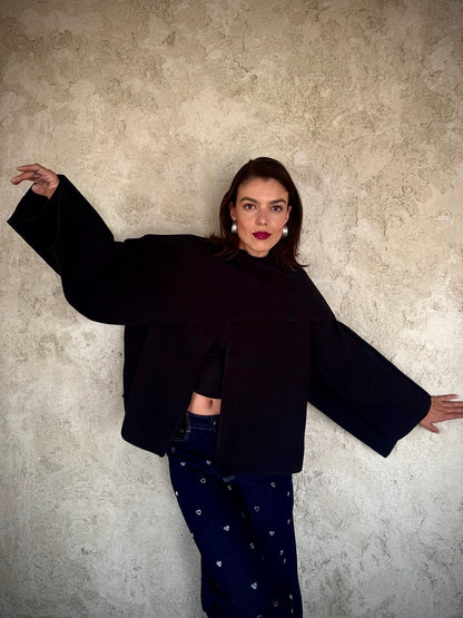 Black Jacket Cape