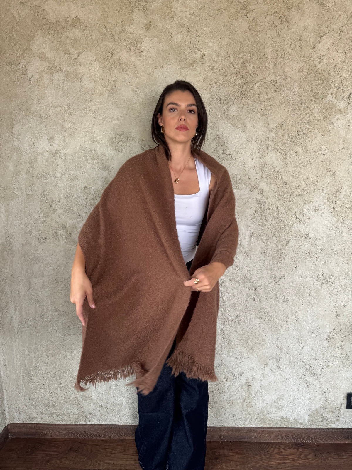 Brown Scarf