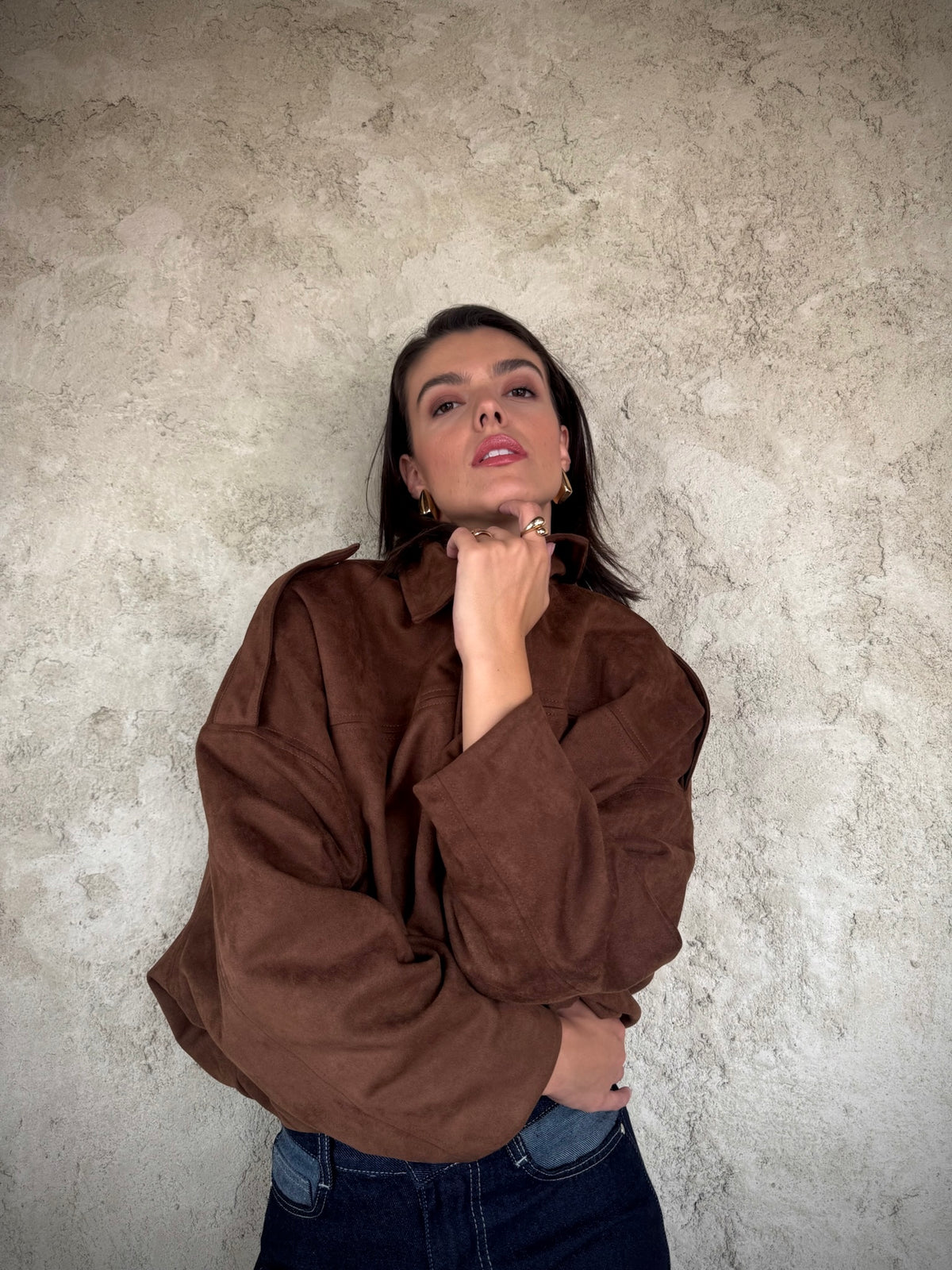 Brown Suede Jacket