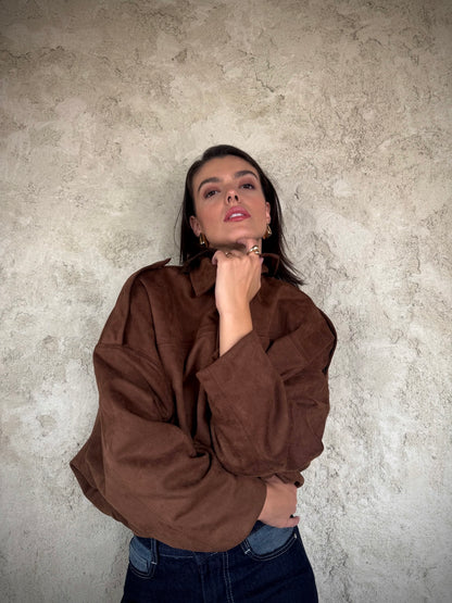 Brown Suede Jacket