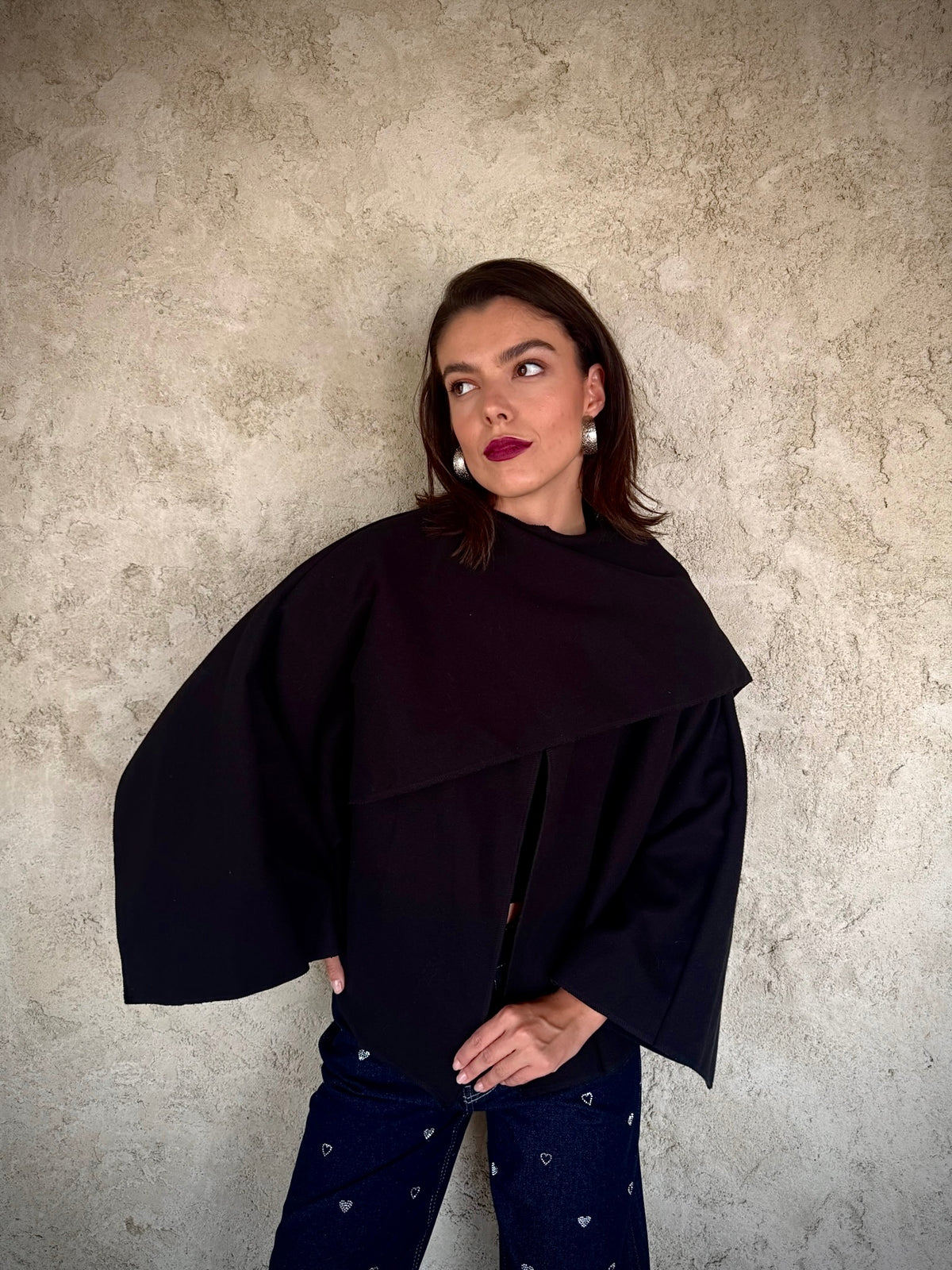 Black Jacket Cape