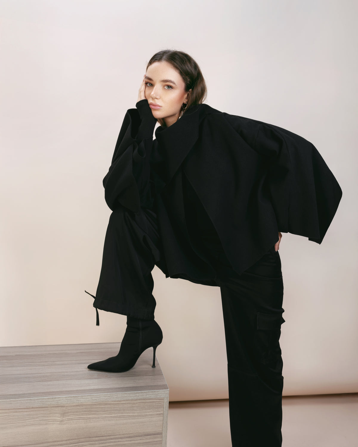 Black Jacket Cape