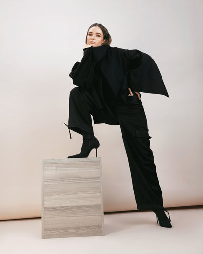 Black Jacket Cape