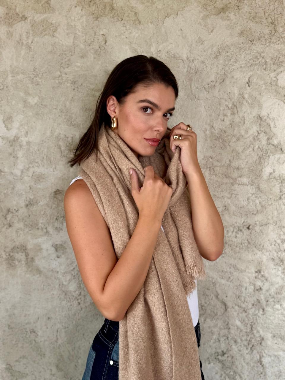 Beige Scarf