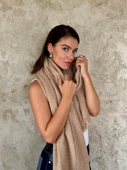 Beige Scarf