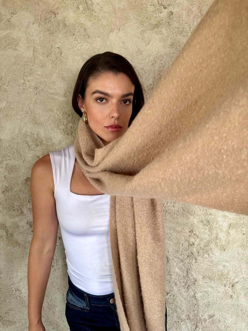 Beige Scarf